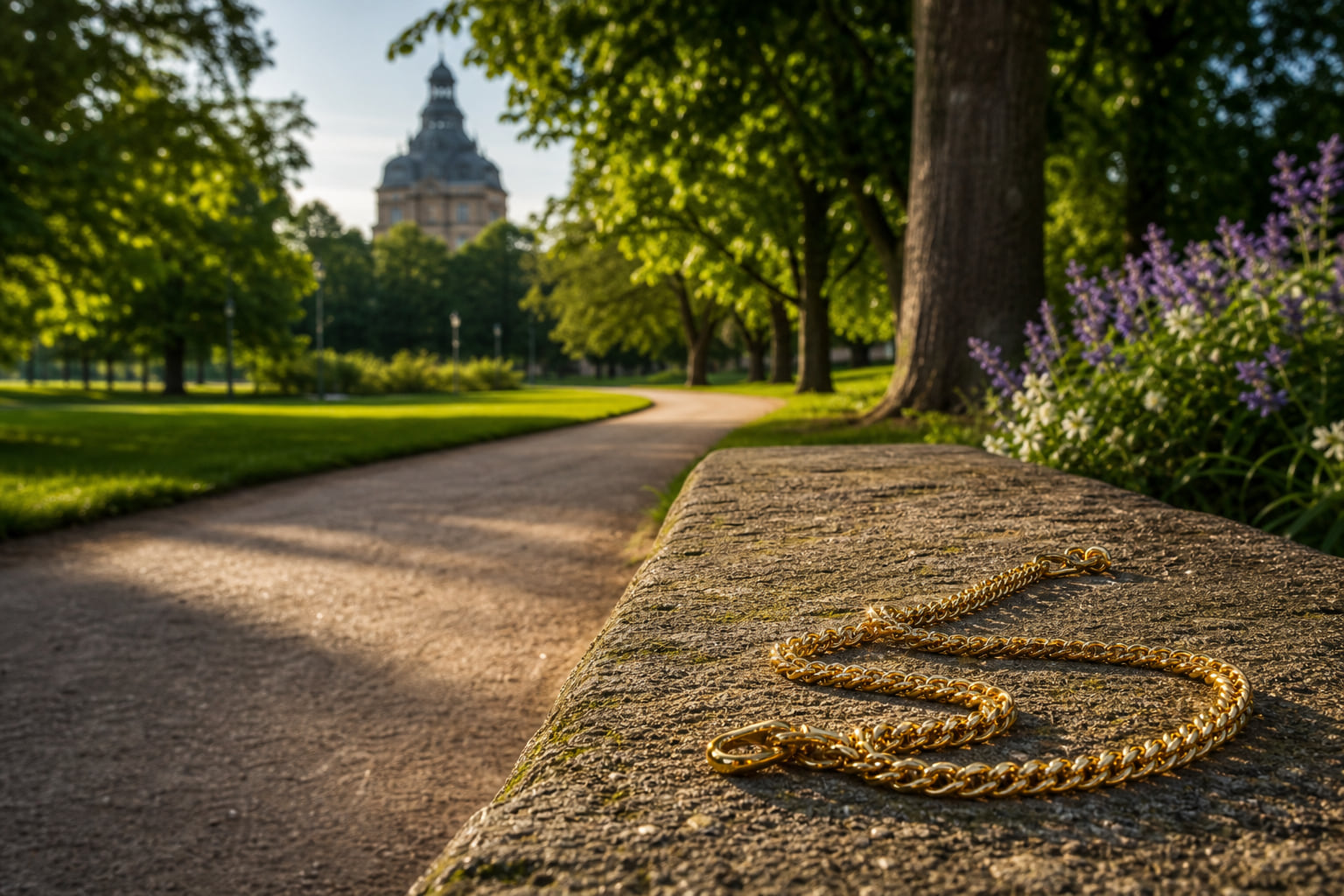 Kettenraub im Ostpark: Passant wehrt sich – und bekommt seinen Schmuck zurück