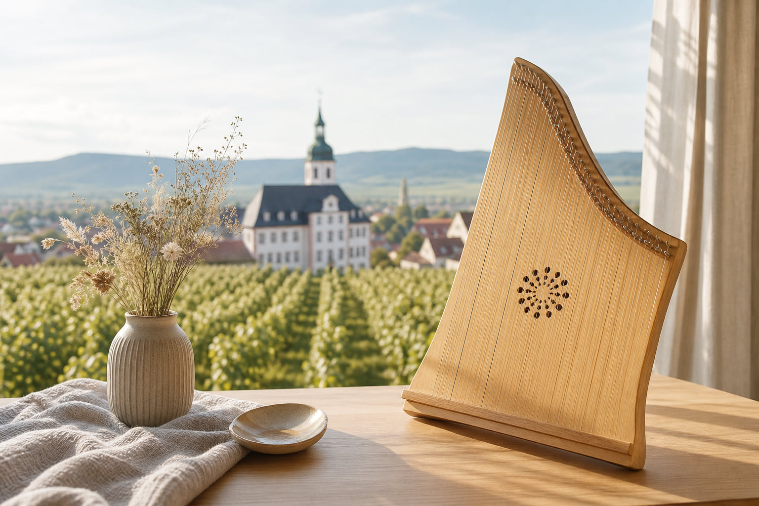 Lustvolles Saitenspiel mit Erfolgsgarantie: Veeh-Harfe-Workshop in Landau