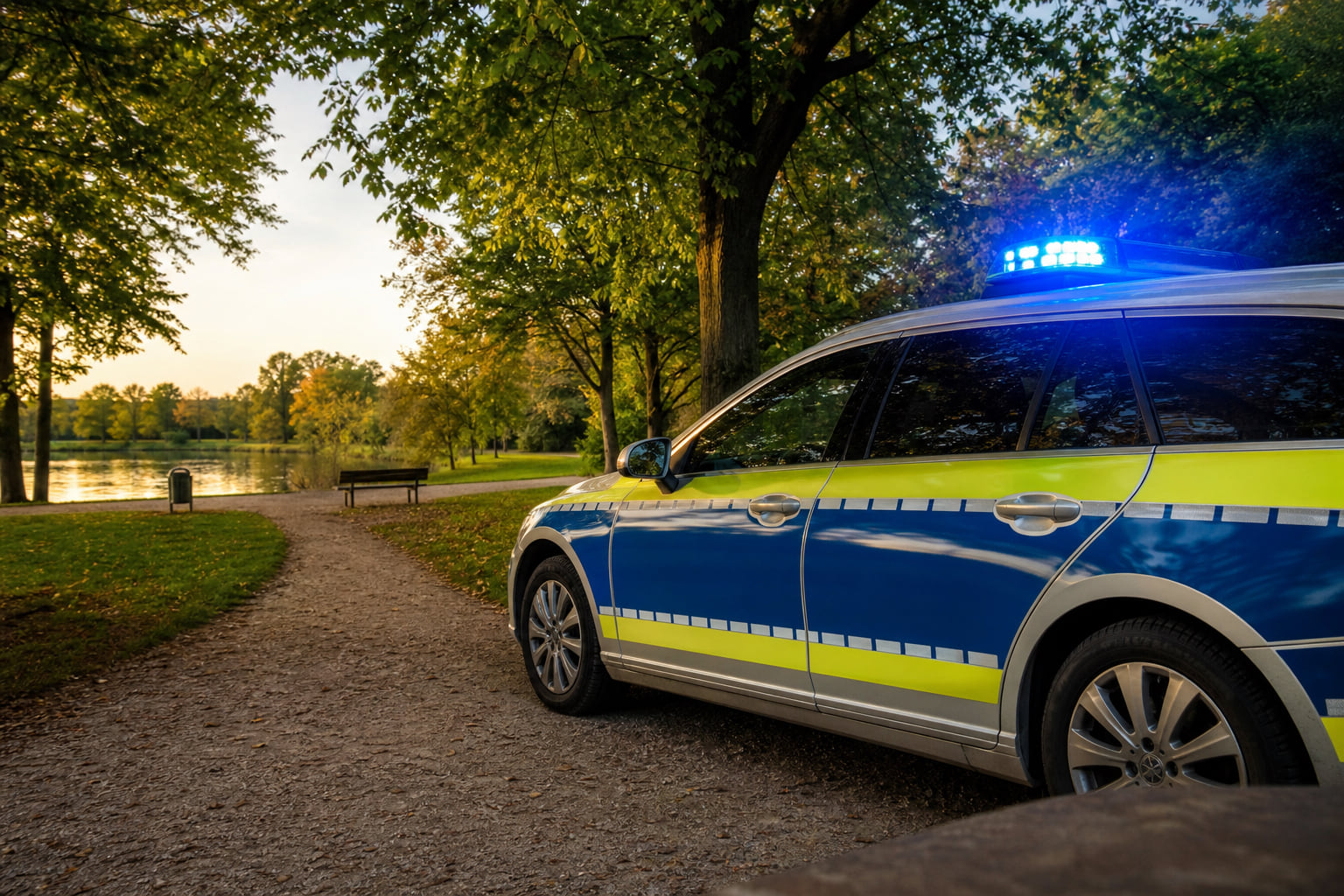 Körperverletzung im Bürgerpark Wörth am Rhein: Unbekannter schlägt 13-Jährigen