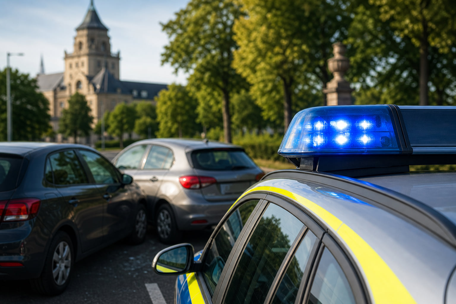 Auffahrunfall am Nordring: 64-Jährige leicht verletzt