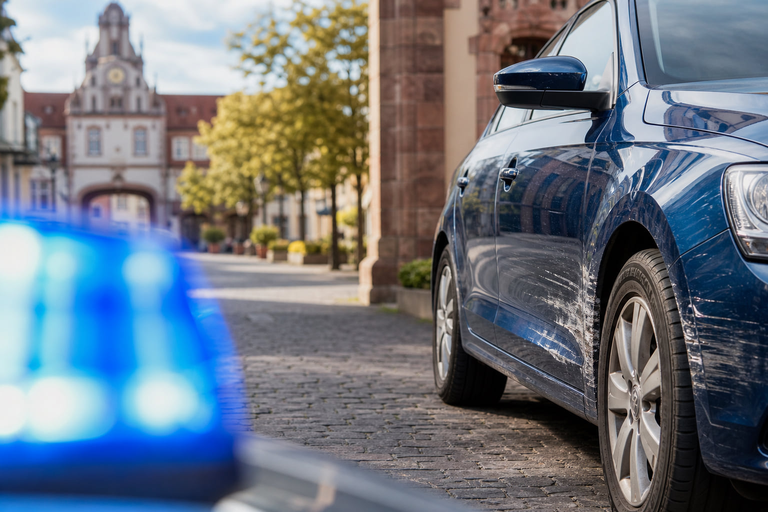 Unfallflucht in der Vogesenstraße: Polizei Landau sucht Zeugen