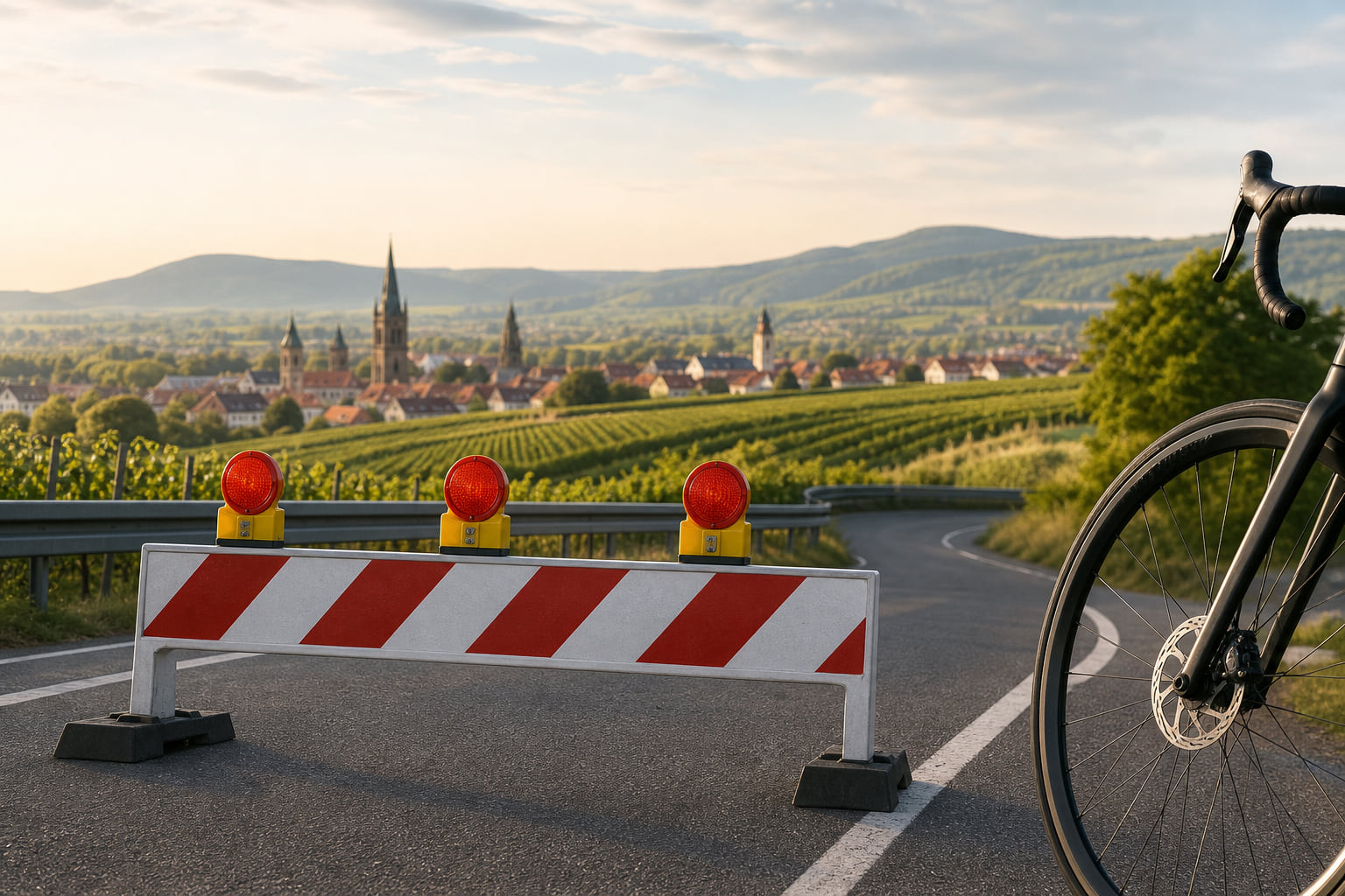 A65: Abfahrten bei Landau und Rohrbach wegen Radrennen gesperrt
