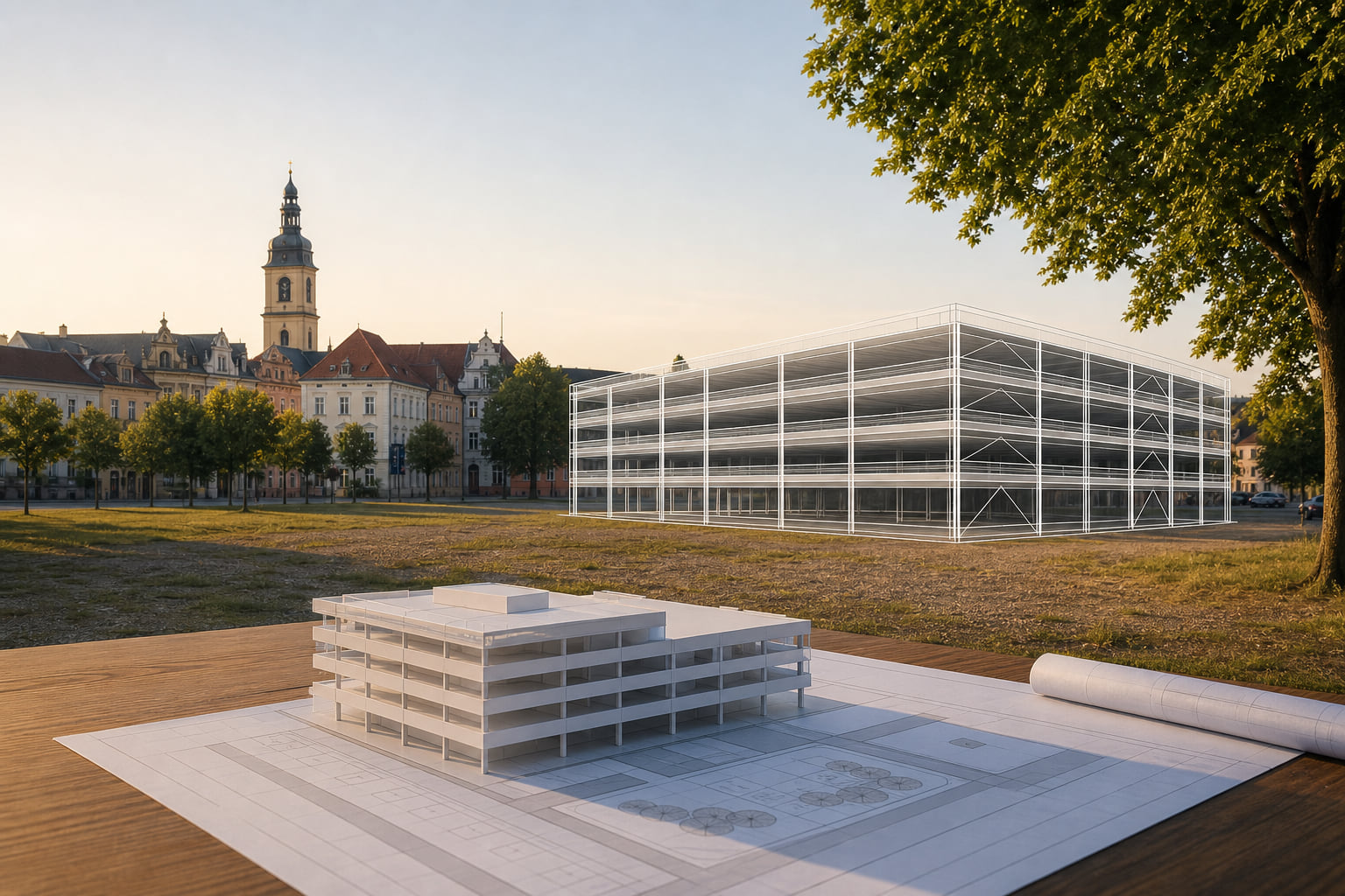Verkehrsdezernat Landau: Lukas Hartmann ist zurück – und plant ein Parkhaus auf dem Messplatz
