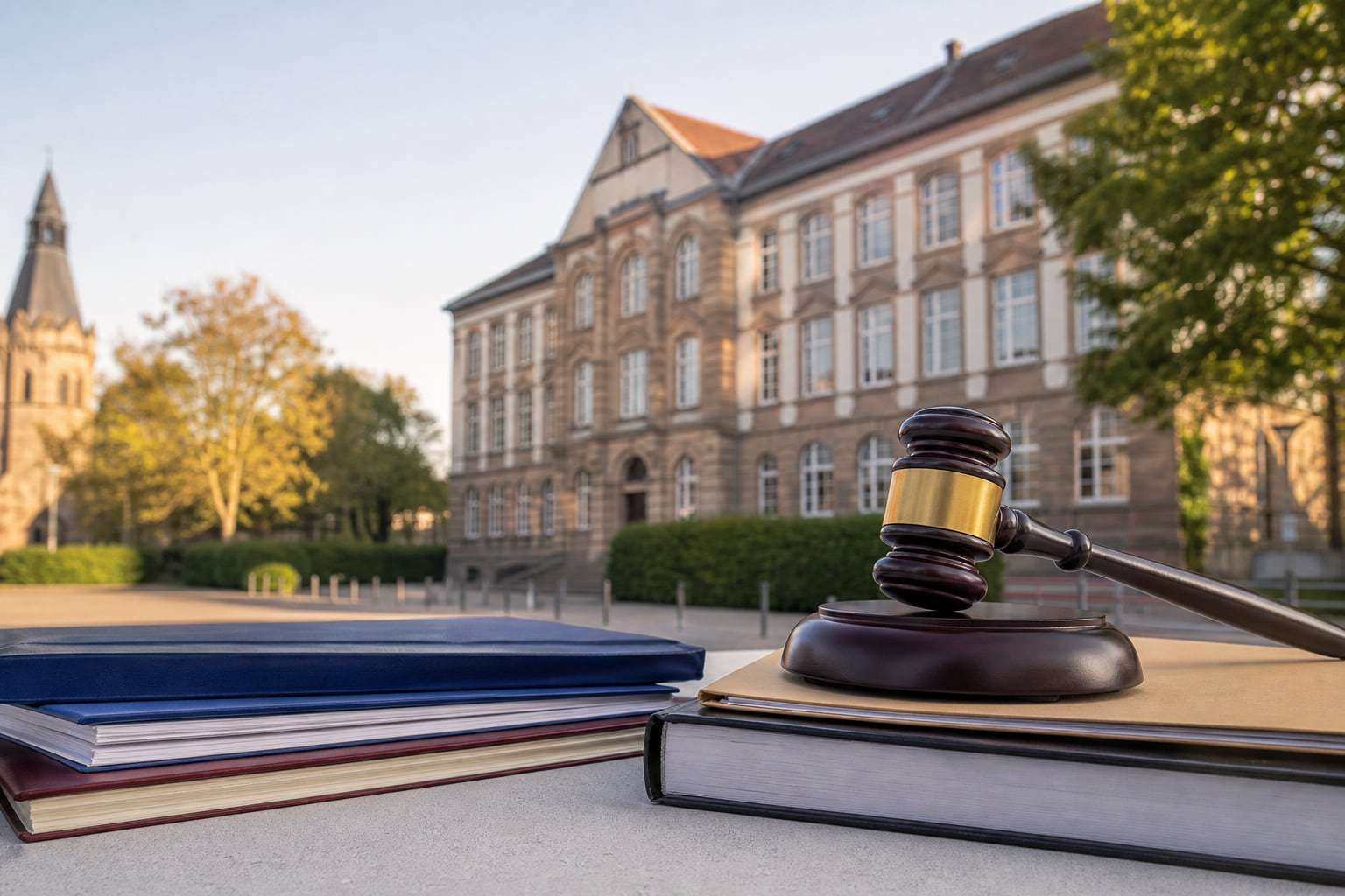 Klage gegen das Land: Ex-Abiturient vom Eduard-Spranger-Gymnasium will neu bewertet werden