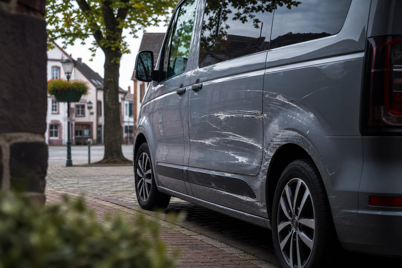 Unfallflucht in Barbelroth: Kleinbus beschädigt – Polizei sucht Zeugen