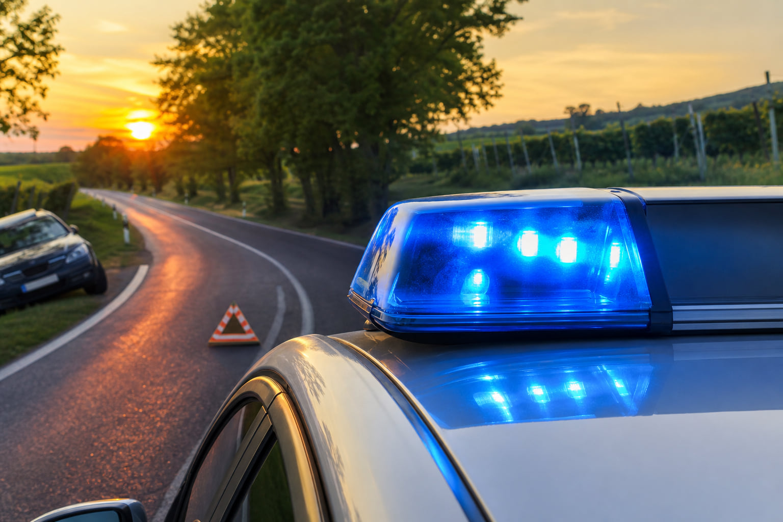 Unfall auf der B272 bei Lustadt: Polizei sucht Zeugen