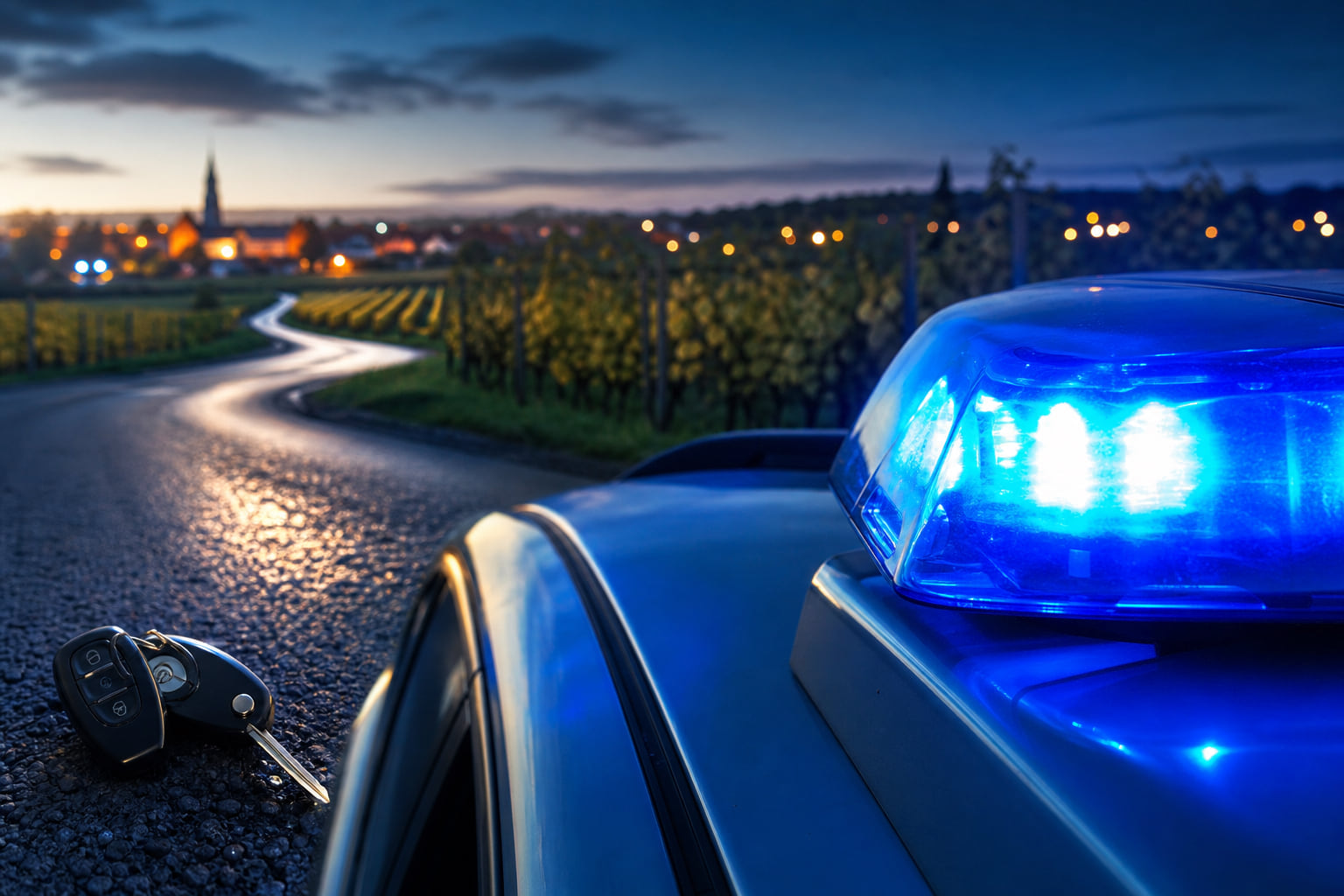 Schlangenlinien auf der A65: Betrunkener Fahrer in Herxheim gestoppt