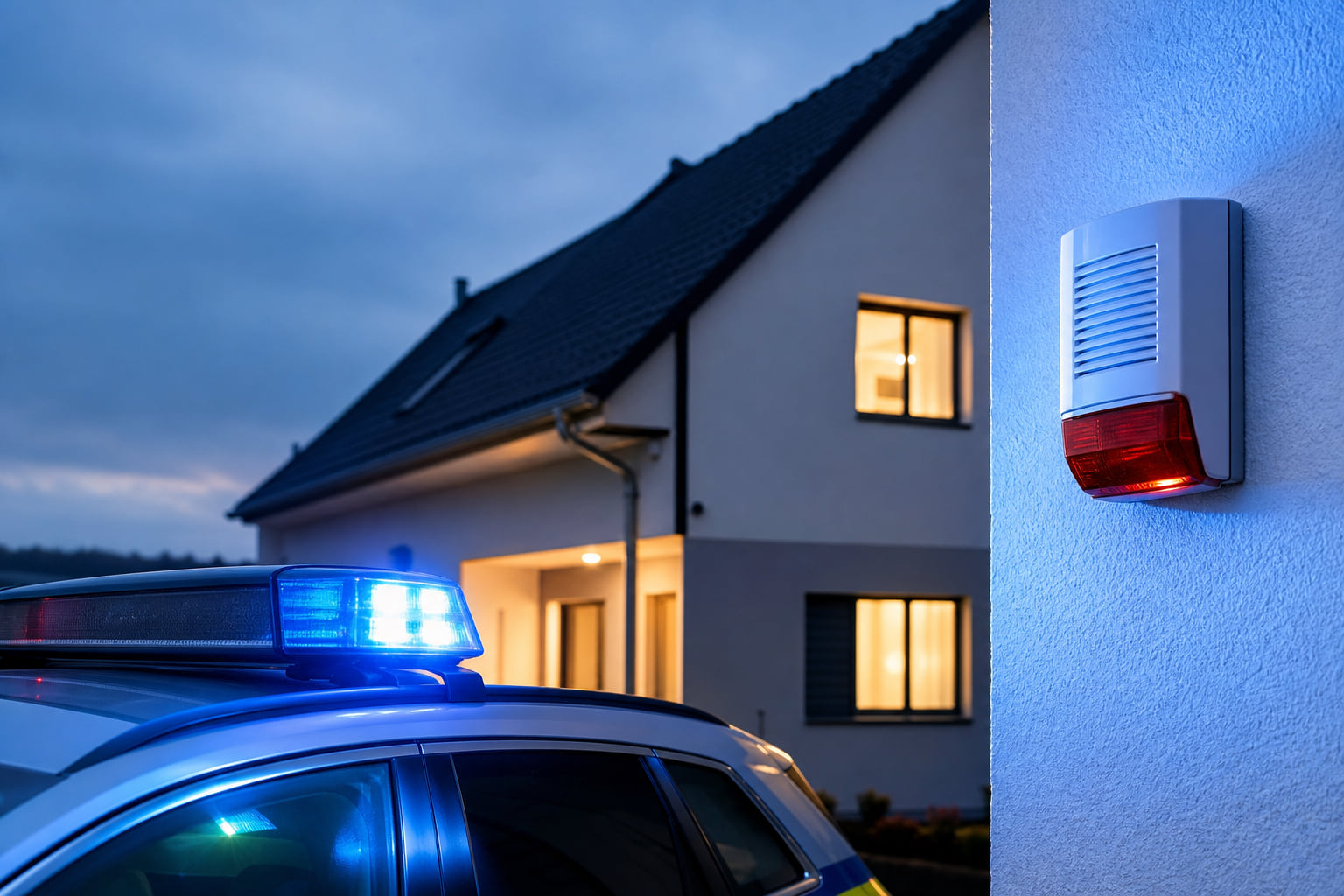 Versuchter Einbruch in Gommersheim: Alarmanlage schlägt Täter in die Flucht