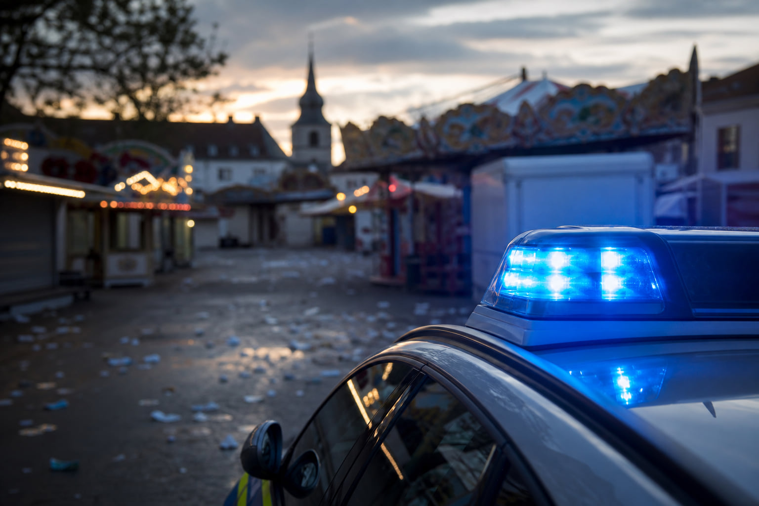 Vorfall beim Edesheimer Jahrmarkt: Aggressiver Jugendlicher sorgt für Polizeieinsatz
