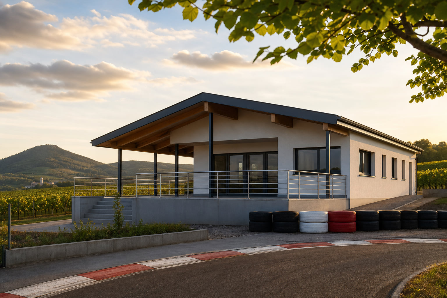 Viele Hände für ein neues Zuhause: Motorsportclub Ramberg hat sein Vereinsheim wieder aufgebaut
