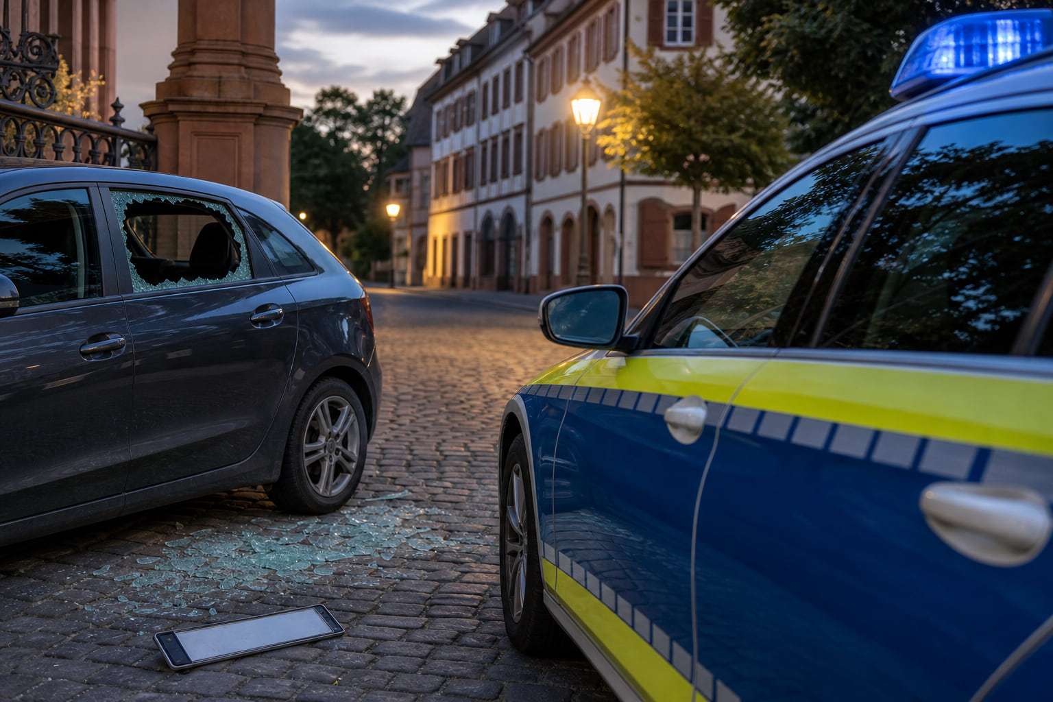 Vandalismus in Rohrbach: Scheiben eingeschlagen, Kennzeichen geklaut