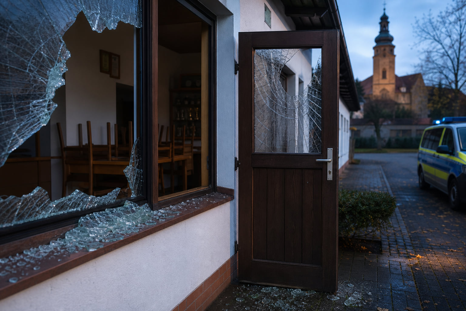 Einbruch ins Vereinsheim des Landauer Horstsportvereins