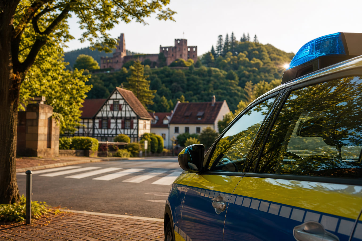 Schulwegüberwachung in Annweiler: Autofahrer zeigen sich vorbildlich