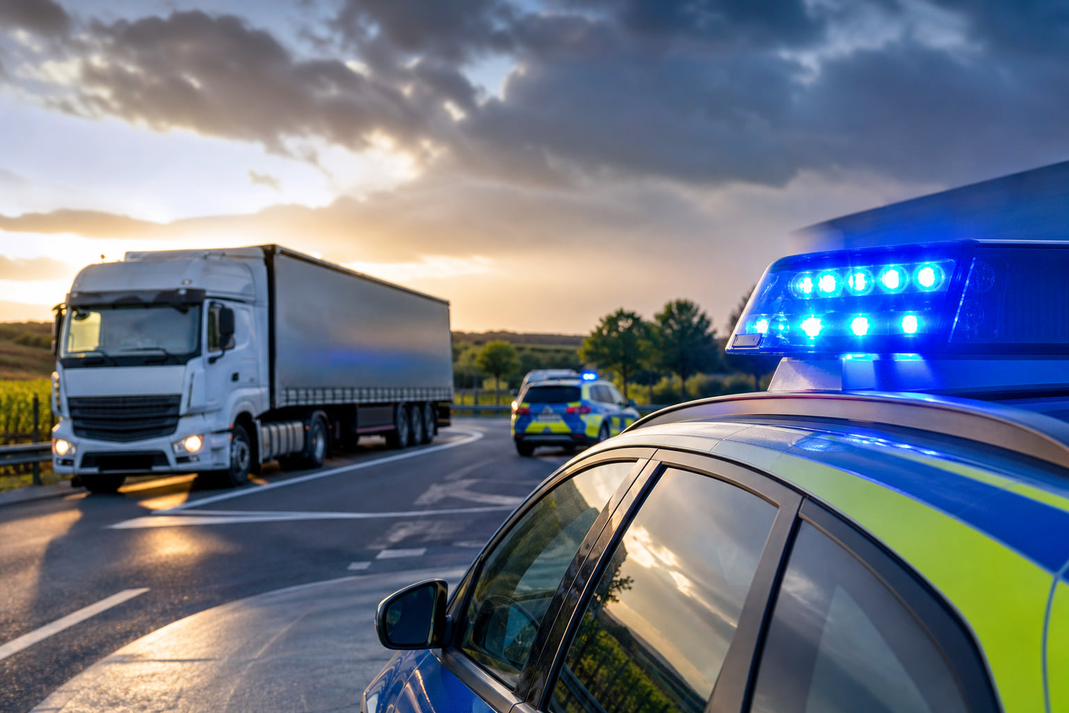 Lkw-Fahrer sorgt für Schreckmomente auf B10 und A65 bei Landau