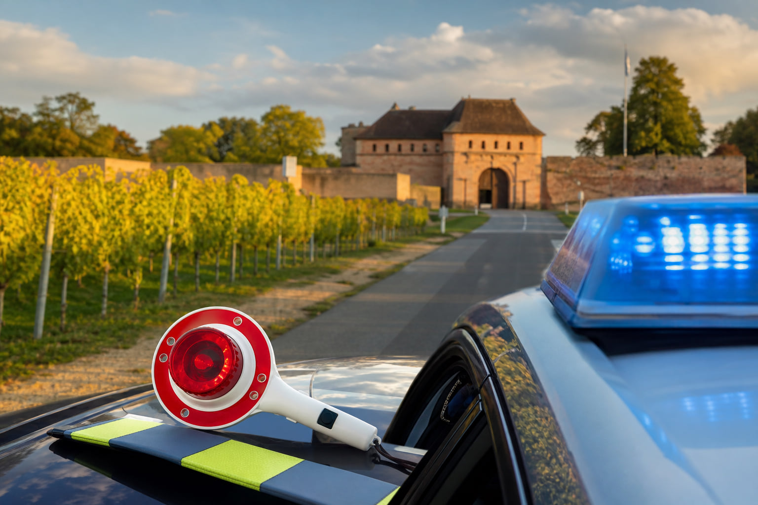 Gurt ab, Handy dran: 55 Verstöße bei Kontrolle in Germersheim