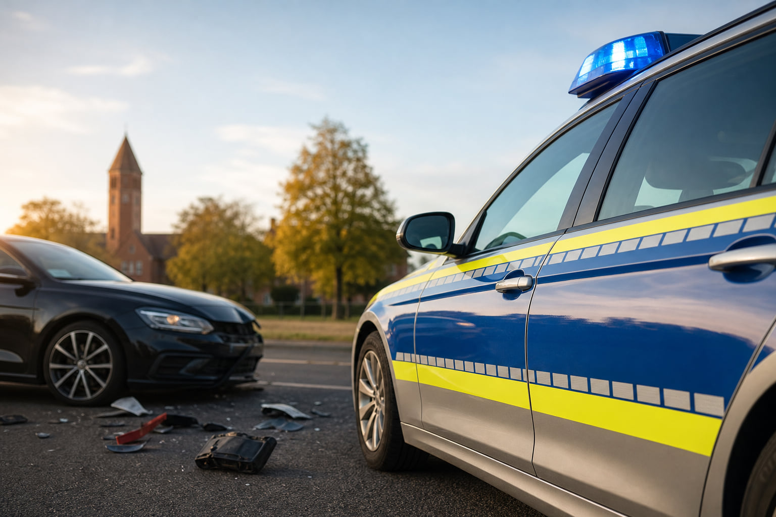 Streit nach Unfall in Bellheim: Zwei Führerscheine weg