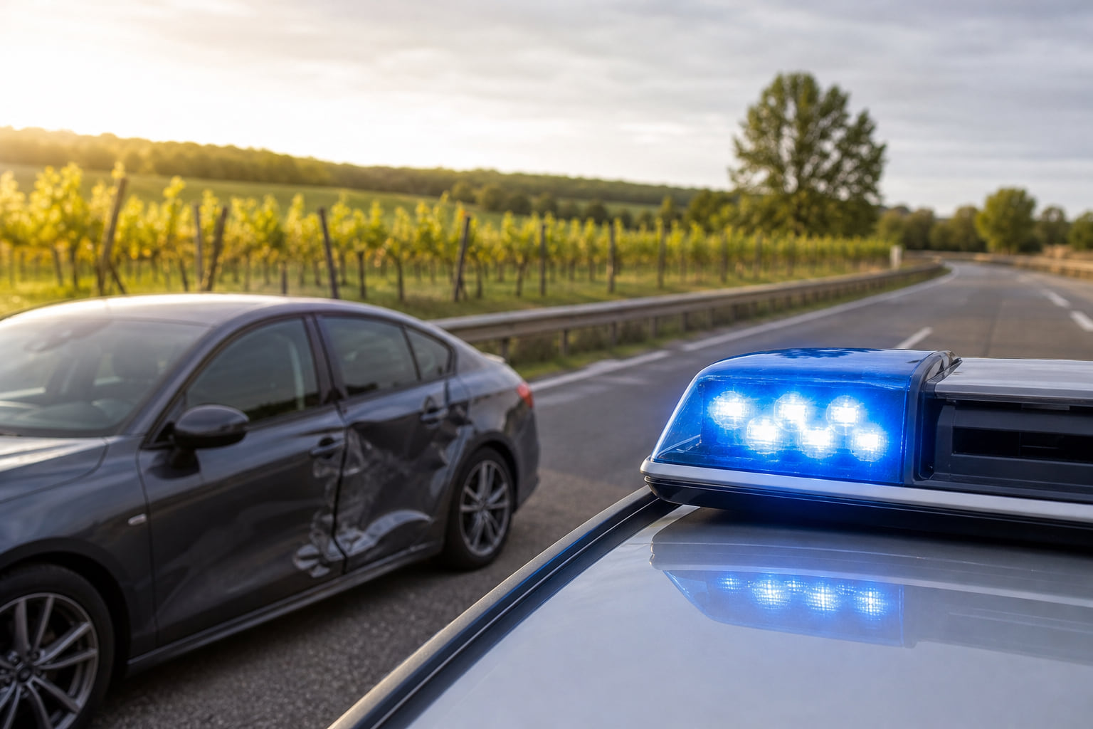 Spurwechsel auf der B10 endet mit Blechschaden bei Wörth