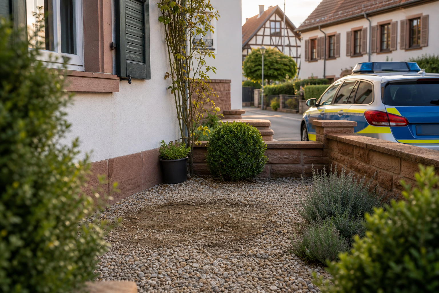 Diebstahl in Göcklingen: Sitzgarnitur aus Vorgarten verschwunden